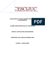 ENSAYO JUSTICIA PARA ADOLESCENTES F