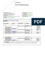 Template SE Testcases Document