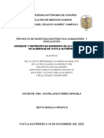 Ansiedad y Depresión en Enfermos de Alcoholismo de Un Albergue de Tuxtla Gutiérrez