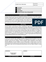 Musanif - Case Analysis Essay No Read, No Write - Story of Mang Deolito