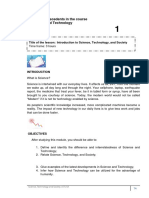 Module 1 Historical Antecedents in The Course of Science and Technology