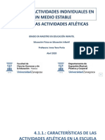 Tema 4.1. Activ Atléticas Infantil. Abril 2020