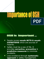 Importance of OSH