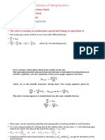 Solution of Swing Equation: Home Work - 2. Euler Method: Home Work - 3. Modified Euler Method