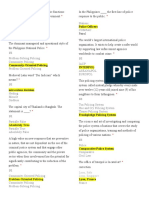 Poa Cri 173 Comparative Models in Policing 1