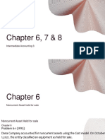 Intermediate Accounting Chapters 6,7,8