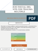 Manejo Inicial Del Paciente Con Trauma Multiple: Mip Johali Priscila Flores Bustillos