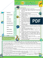 The Environment Vocabulary Practice - 80587