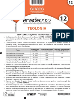 ENADE 2022 PV Teologia