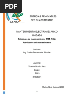 Ensayo Unidad 1 Mantenimiento - Vicente Murillo Jara Er-3