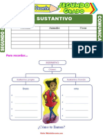 Clases de Sustantivo para Segundo Grado de Primaria