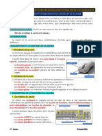DESCRIPTION ET UTILISATION DE LA SOURIS ET DU CLAVIER Niveau 6ème