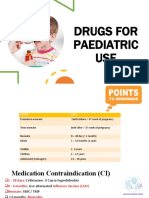 Drugs For Paediatric Use