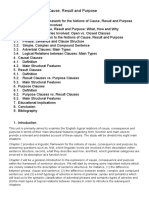 Unit 28 Expression of Cause