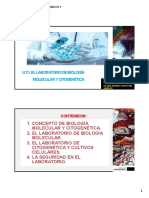 U.T. 1. El Laboratorio de Biologia Molecular y Citogenética - pdf21-22