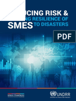 UNDRR Resilience of SMEs Report