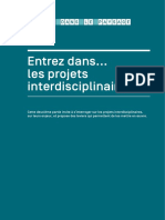 Entrez Dans Les Projets Interdisciplinaires