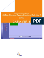 CATIA - Electrical System Functional Definition 2 (EFD)