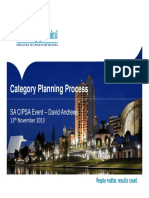 Category Planning Process SA CIPSA Presentation Nov 13 Final