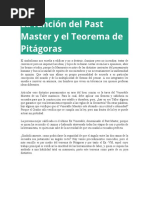 La Función Del Past Master y El Teorema de Pitágoras