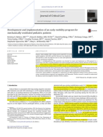 Betters 2017 Development and Implementation of An Early Mobility Program For Mechanically Ventilated Pediatric Patients