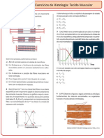 Lista Histologia 3 - Tecido Muscular