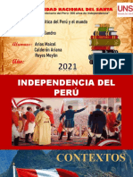 Grupo 1 - Independencia Del Perú