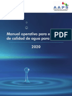 Manual Operativo para El Control de Calidad Del Agua para Las Epsa..