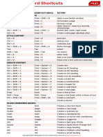 Notion Keyboard Shortcuts