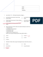 LATIHAN Soal Laju Reaksi