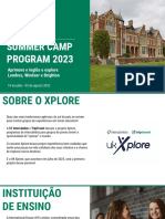 Summer Camp UK Xplore - Julho 2023 - S7 + Trip Travel (S7 GERAL)