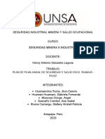 PLAN ANUAL DE SEGURIDAD Y SALUD EN EL TRABAJO (Ok