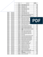 Endurance Lista de Precios RP