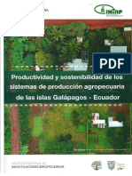 Productividad y Sostenibilidad Galapagos