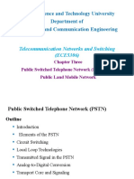 3 1 Public Switched Telephone Network & Public Land Mobile Networks