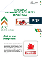 Respuesta A Emergencias Por Areas Especificas