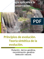 Clase 1. Introducción. Principios de Evolución