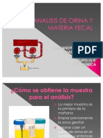 Analisis de Orina y Materia Fecal