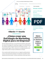 Cómo Crear Una Estrategia de Marketing Digital para Mi Empresa