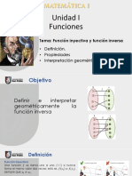 S14 - 2022-01 - MAT-IND - Función Inyectiva - Inversa