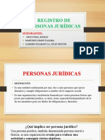 Registro de Personas Jurídicas