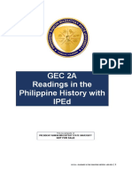 GEC 2A Readings in The Philippine History IPED PRMSU Module