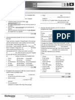 UNIT 2 Test Higher