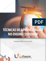 Técnicas de Aprendizagem No Ensino Superior