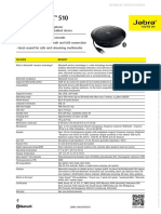 Jabra Speak 510 Technspecs