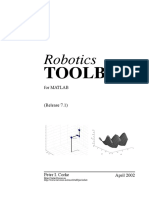 Robot Toolbox MATLAB