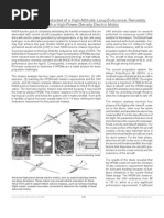 Mission Analysis Conducted of A High-Altitude, Long-Endurance, Remotely Operated Aircraft With A High-Power-Density Electric Motor