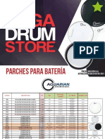 PARCHES para Batería: Precios Incluyen I.V.A Actualización Hasta 03/05/2021