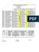 YOGA TIME TABLE Batch 2