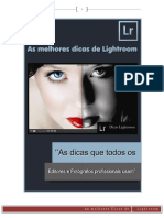 Dicas Edição Lightroom